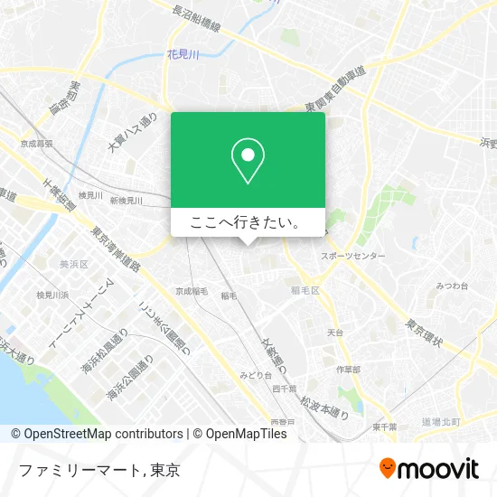 ファミリーマート地図