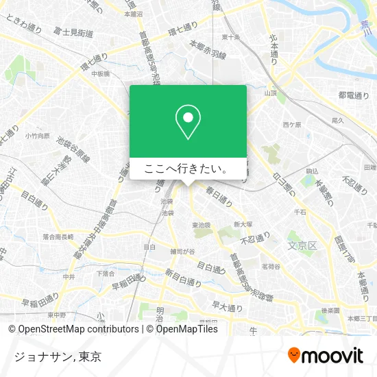 ジョナサン地図
