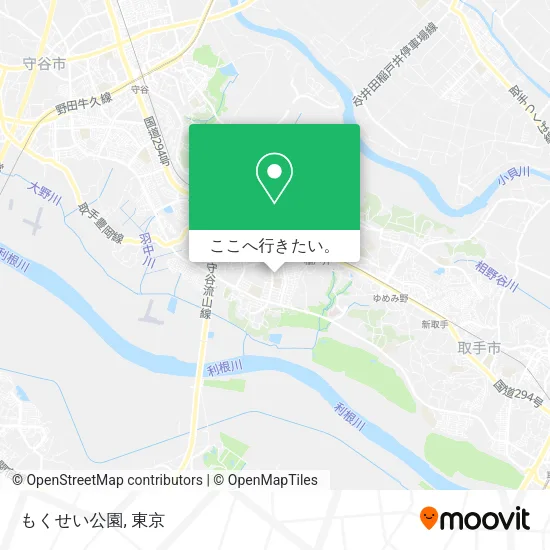 もくせい公園地図