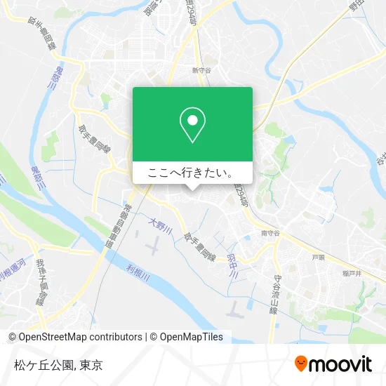 松ケ丘公園地図