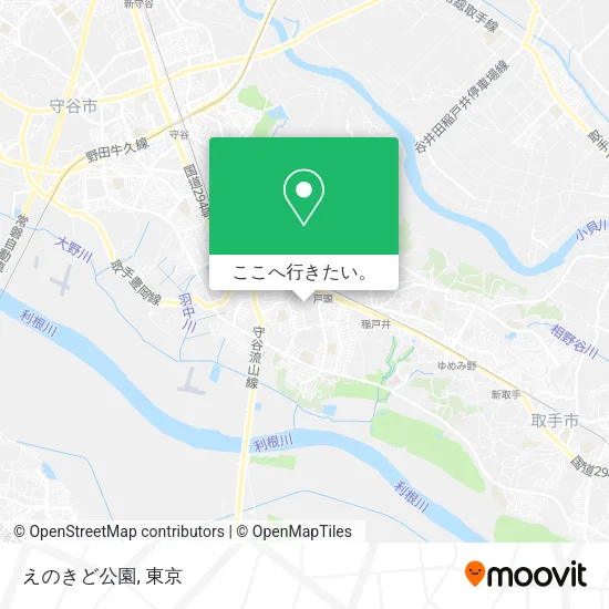 えのきど公園地図