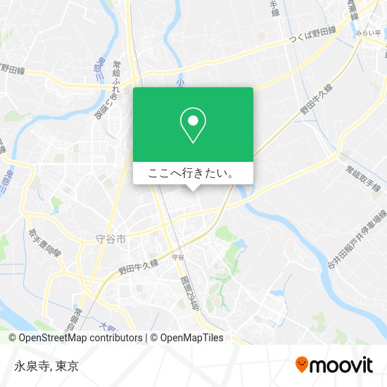 永泉寺地図