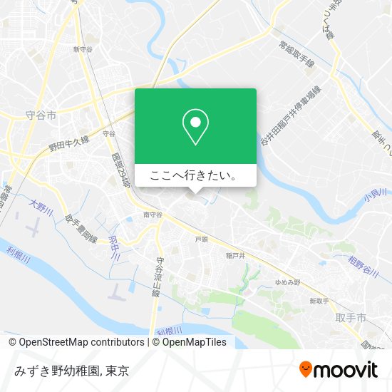 みずき野幼稚園地図
