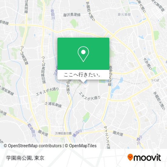 学園南公園地図