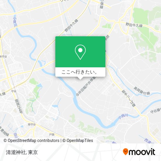 清瀧神社地図