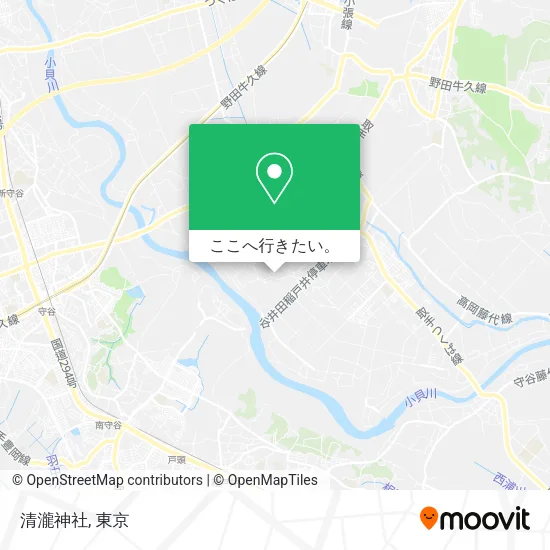 清瀧神社地図