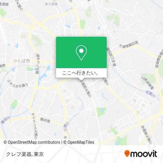 クレフ楽器地図
