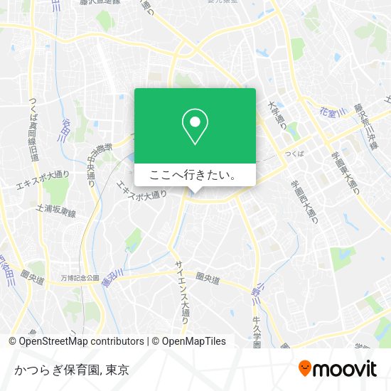 かつらぎ保育園地図