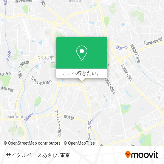サイクルベースあさひ地図