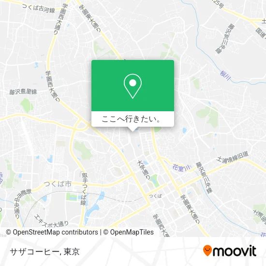 サザコーヒー地図