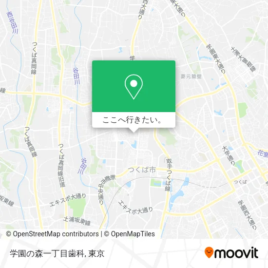 学園の森一丁目歯科地図