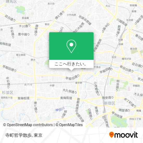 寺町哲学散歩地図
