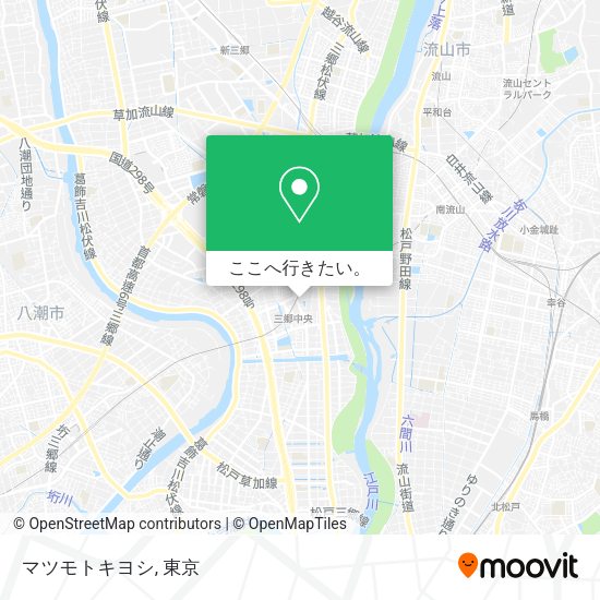 マツモトキヨシ地図