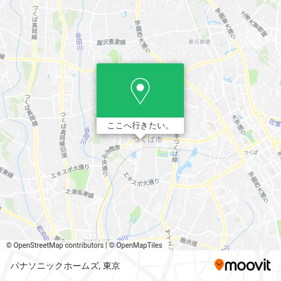 パナソニックホームズ地図