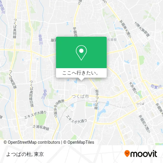 よつばの杜地図