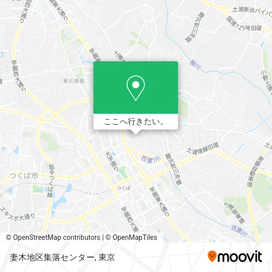 妻木地区集落センター地図