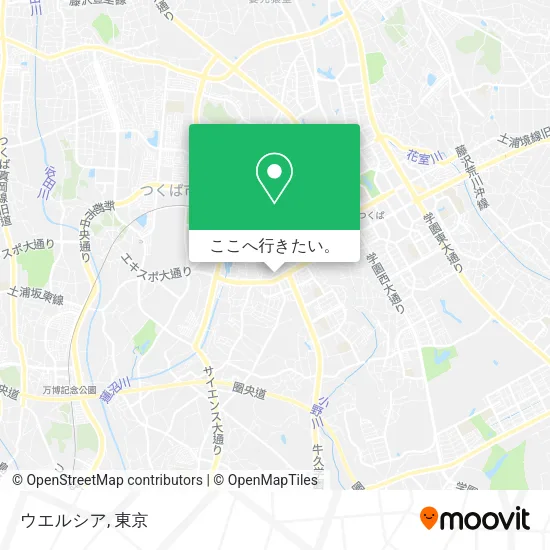 ウエルシア地図