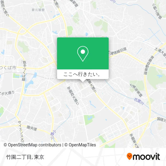 竹園二丁目地図