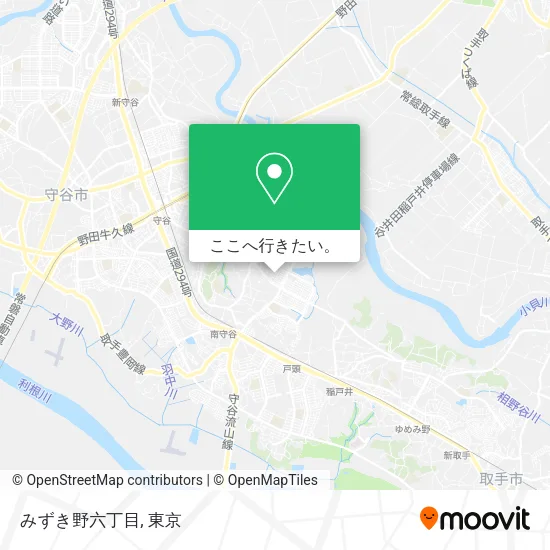 みずき野六丁目地図