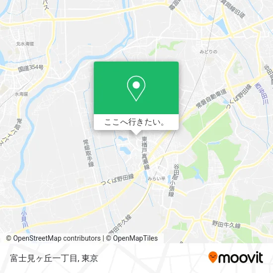 富士見ヶ丘一丁目地図