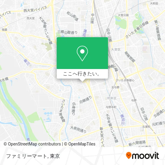 ファミリーマート地図