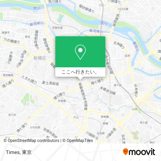 Times地図