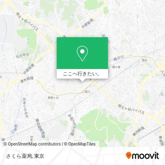 さくら薬局地図