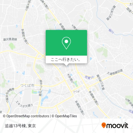追越13号棟地図