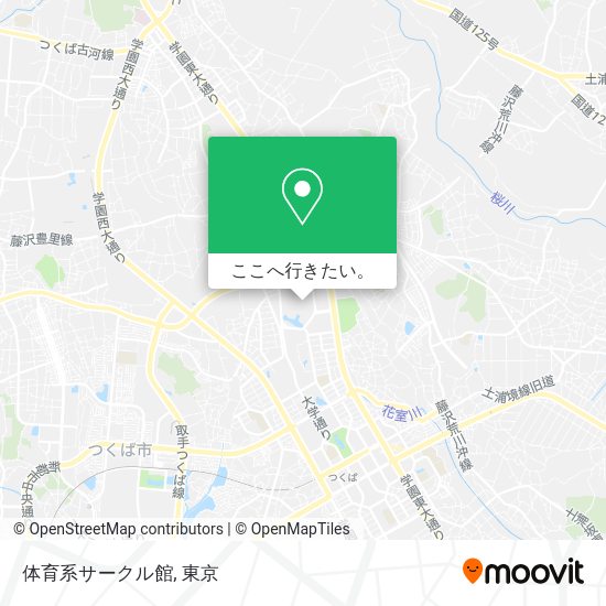 体育系サークル館地図