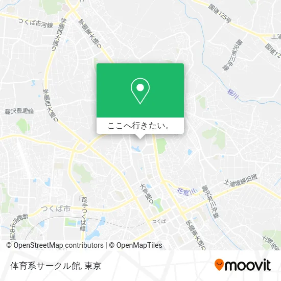 体育系サークル館地図