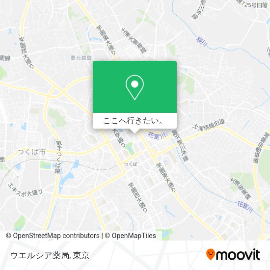 ウエルシア薬局地図