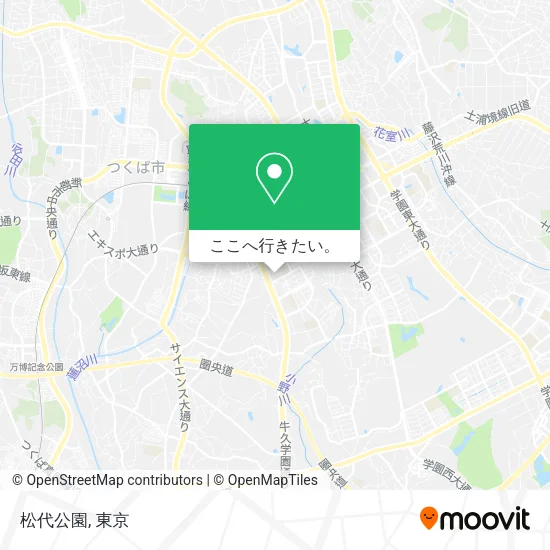 松代公園地図