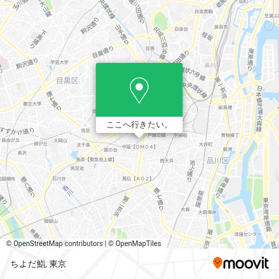 ちよだ鮨地図