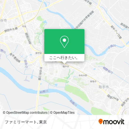 ファミリーマート地図