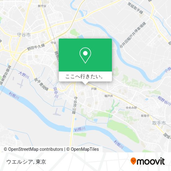 ウエルシア地図