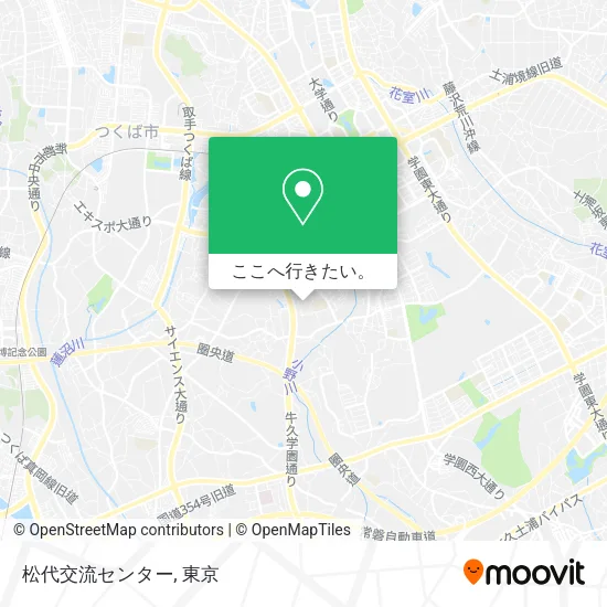 松代交流センター地図