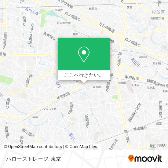 ハローストレージ地図