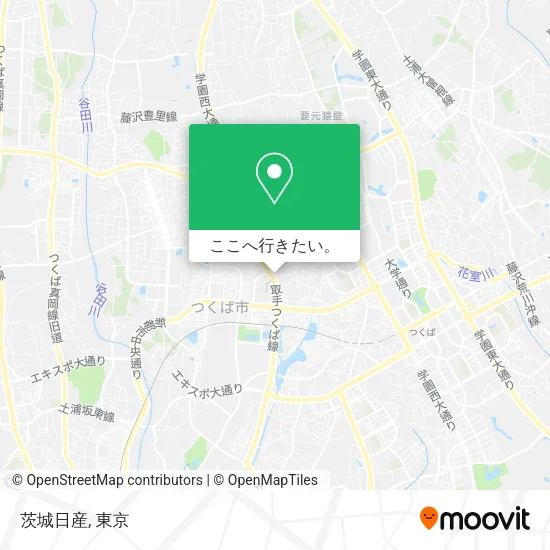 茨城日産地図