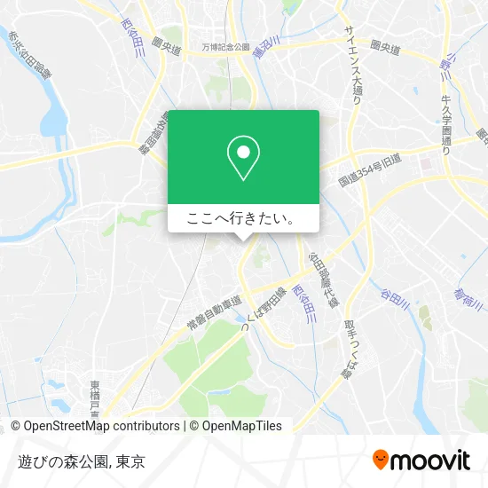 遊びの森公園地図