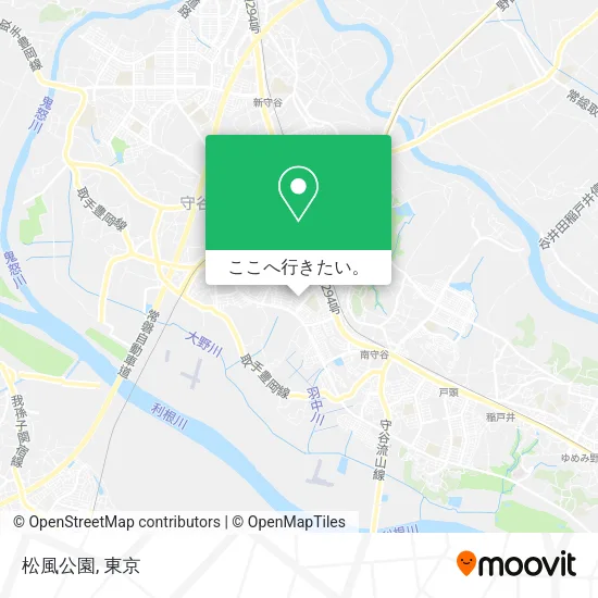 松風公園地図