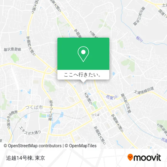 追越14号棟地図