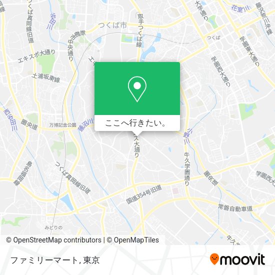 ファミリーマート地図