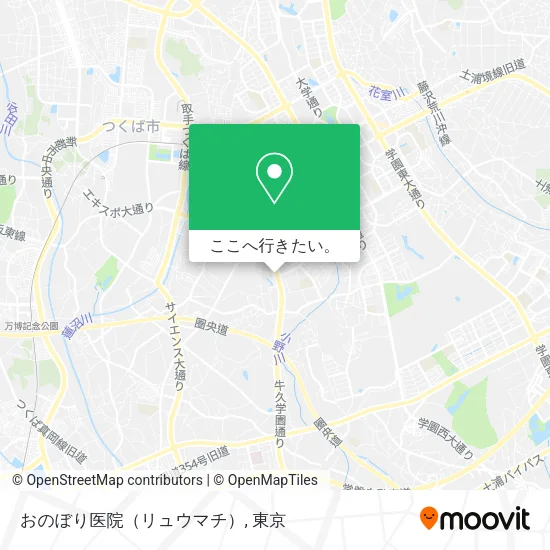 おのぼり医院（リュウマチ）地図