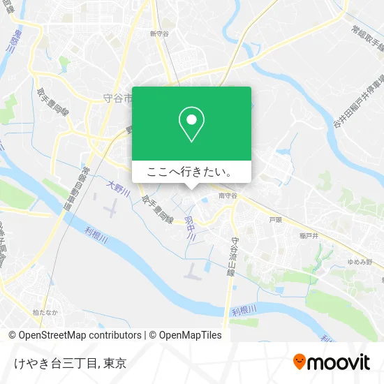 けやき台三丁目地図
