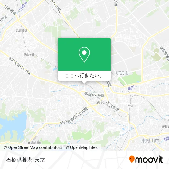 石橋供養塔地図