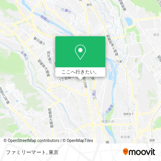 ファミリーマート地図