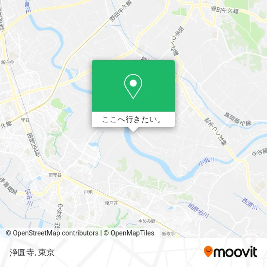 浄圓寺地図