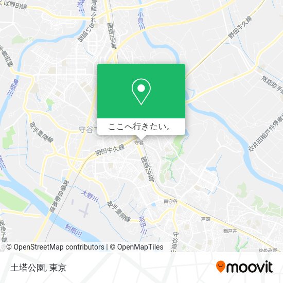 土塔公園地図