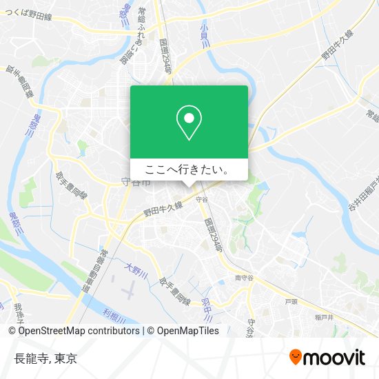 長龍寺地図