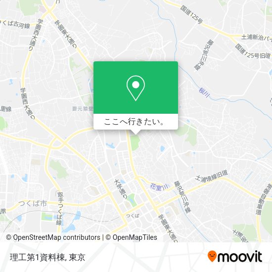 理工第1資料棟地図
